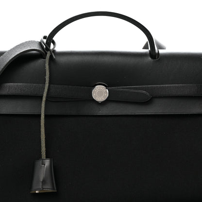 Hermes oile Vache Calfskin Herbag 39 MM Black 10 of 18