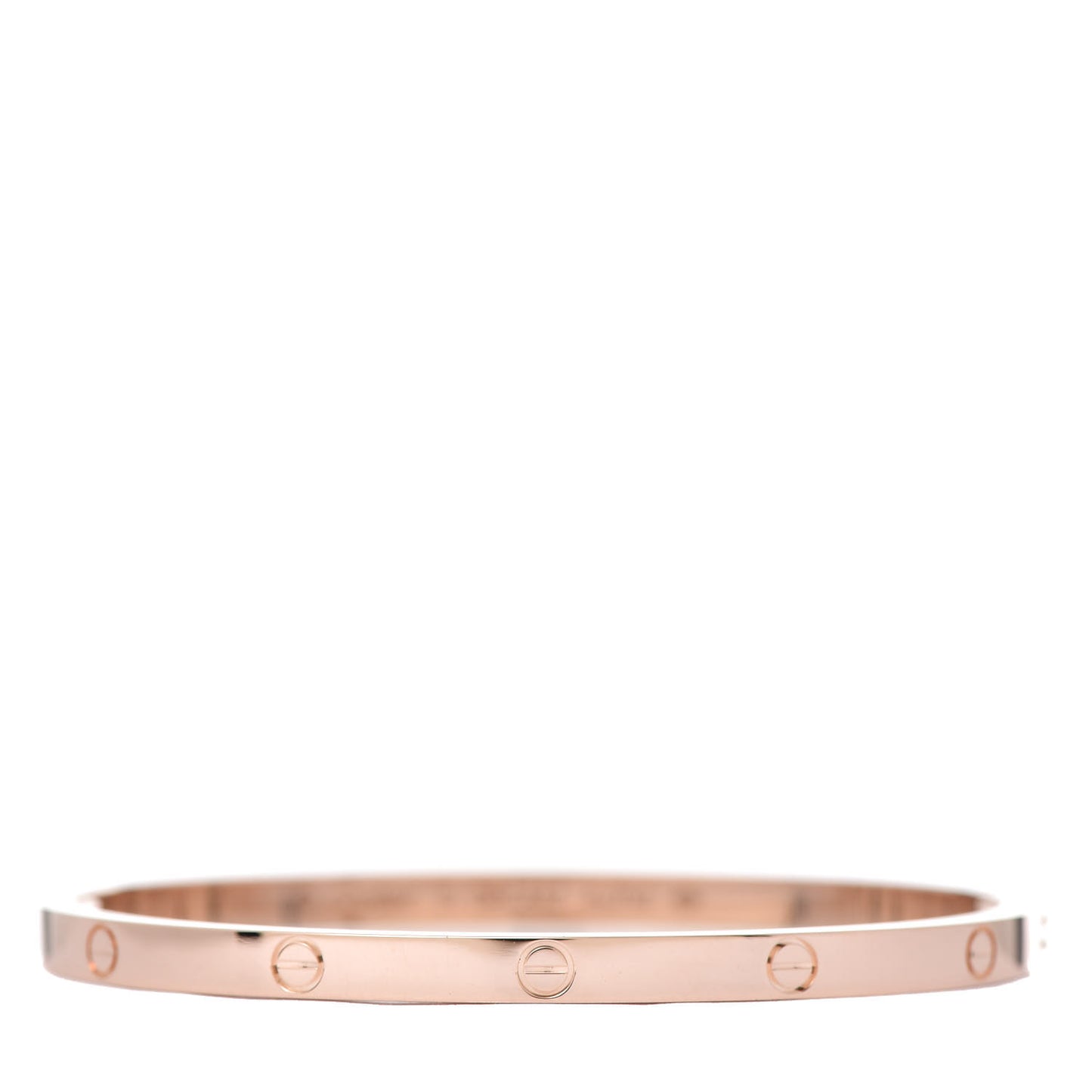 18K Pink Gold Small LOVE Bracelet 15