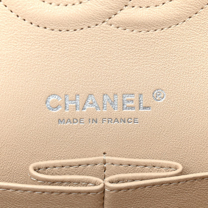 Chanel Caviar Quilted Medium Double Flap Beige 6 of 9