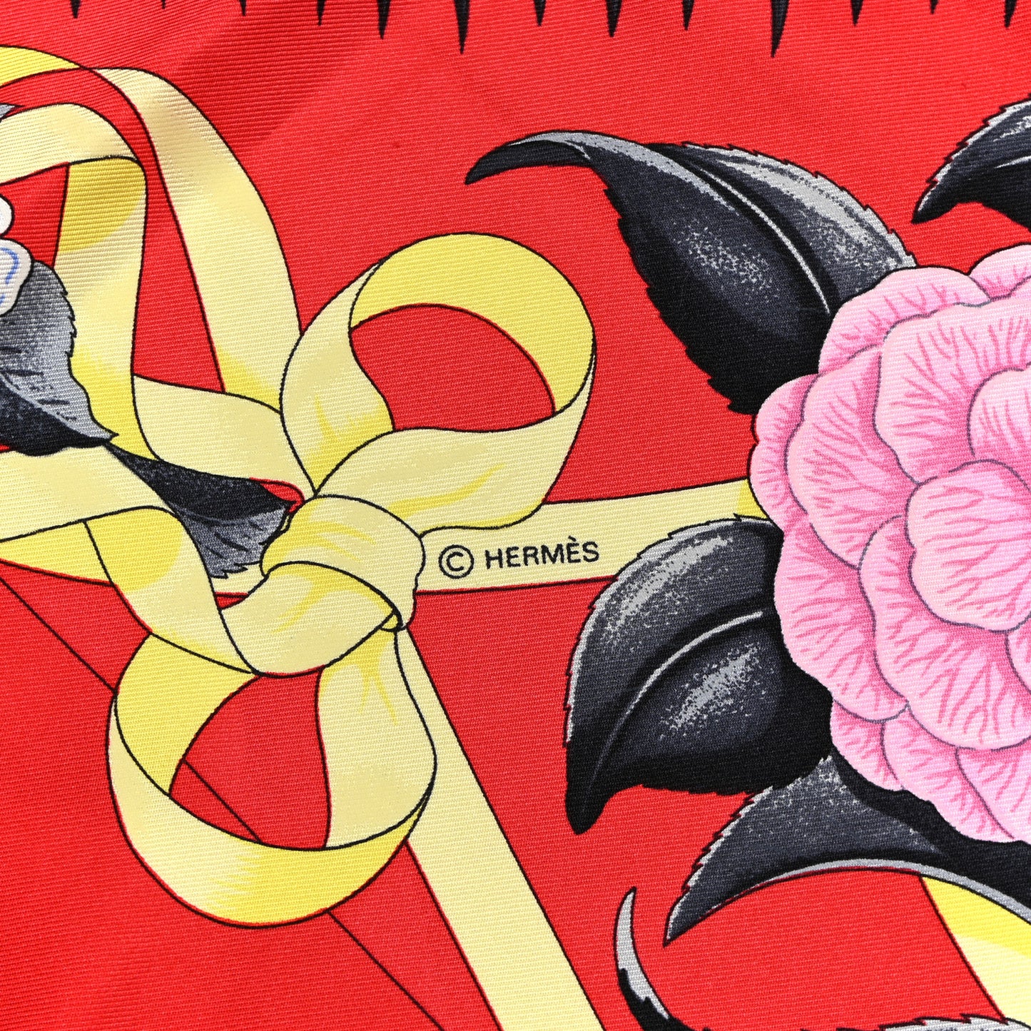 Silk Fleurs De L'Opera Scarf 90