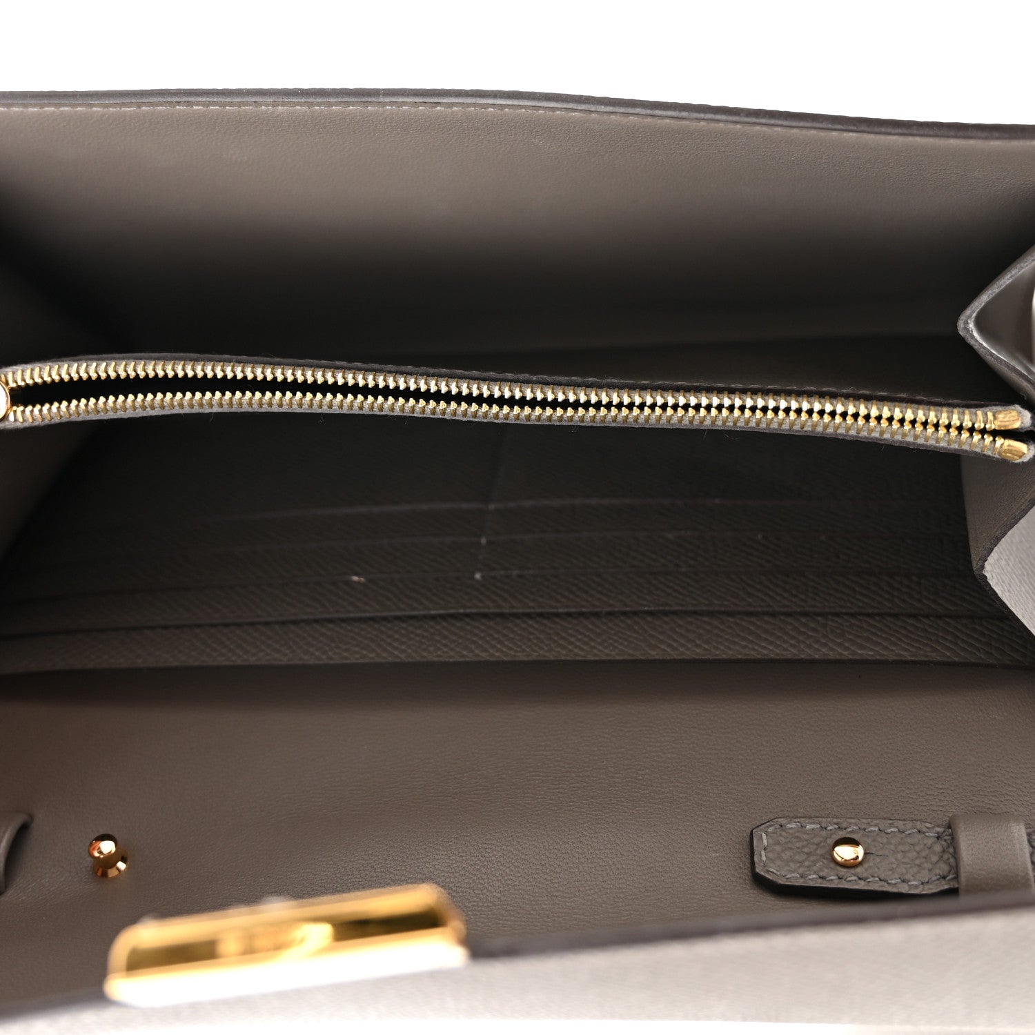 Hermes Epsom Constance Long To Go Wallet Gris Meyer 5 of 13