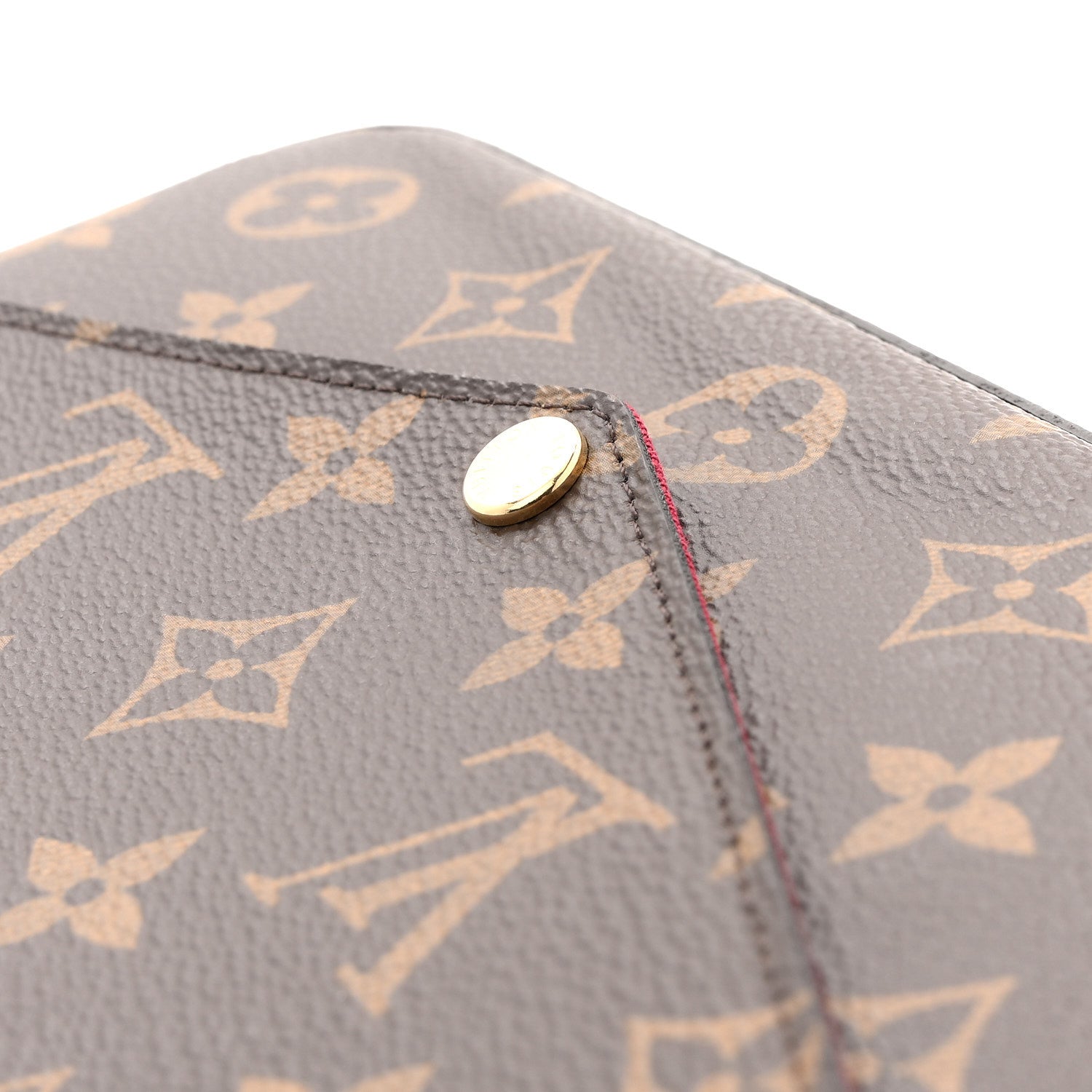 Louis Vuitton Monogram Pochette Felicie Chain Wallet Fuchsia 12 of 12