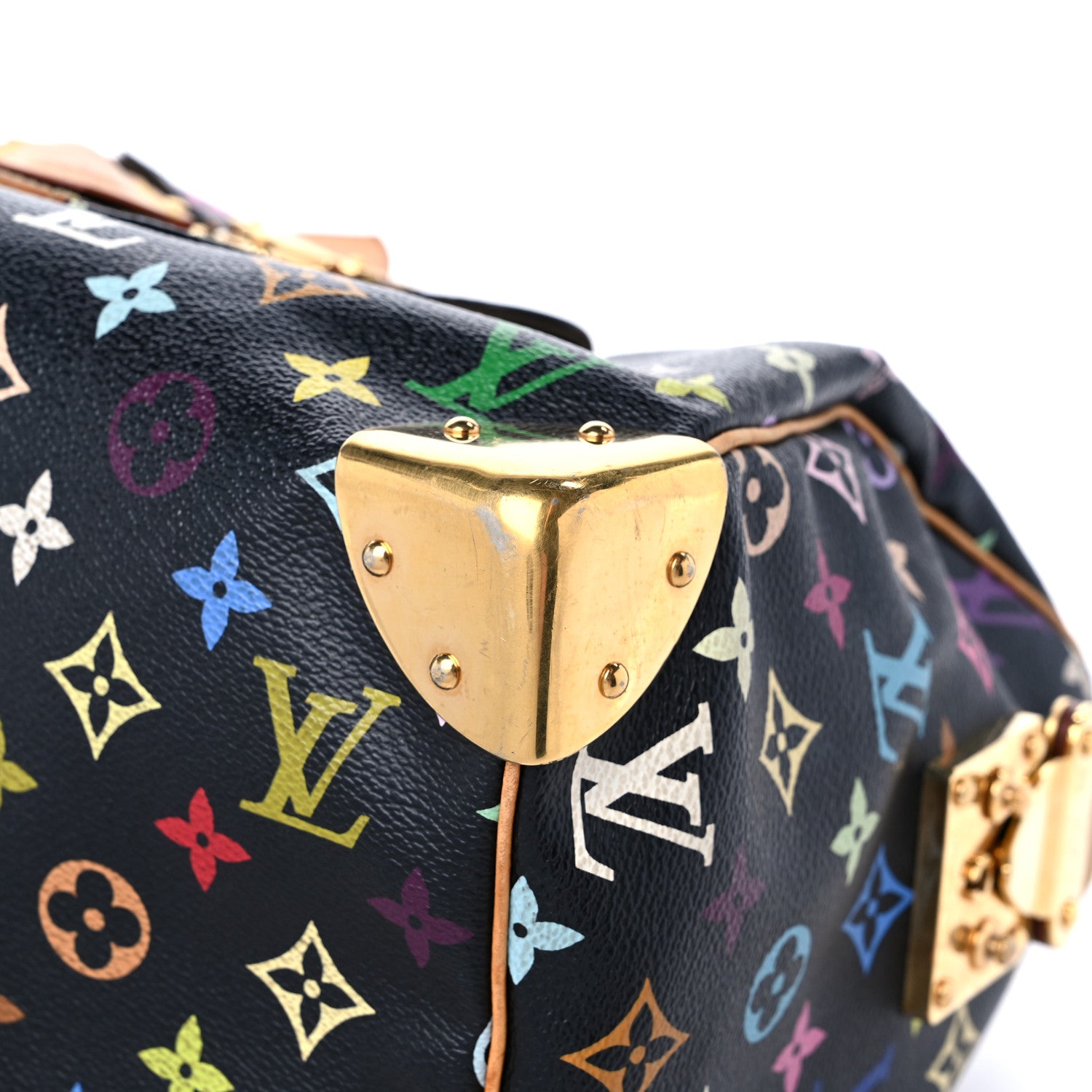 Louis Vuitton Monogram Multicolor Speedy 30 Black 8 of 18