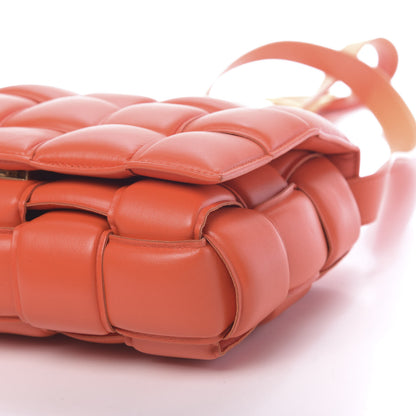 Bottega Veneta Nappa Maxi Intrecciato Padded Cassette Crossbody Orange 8 of 9