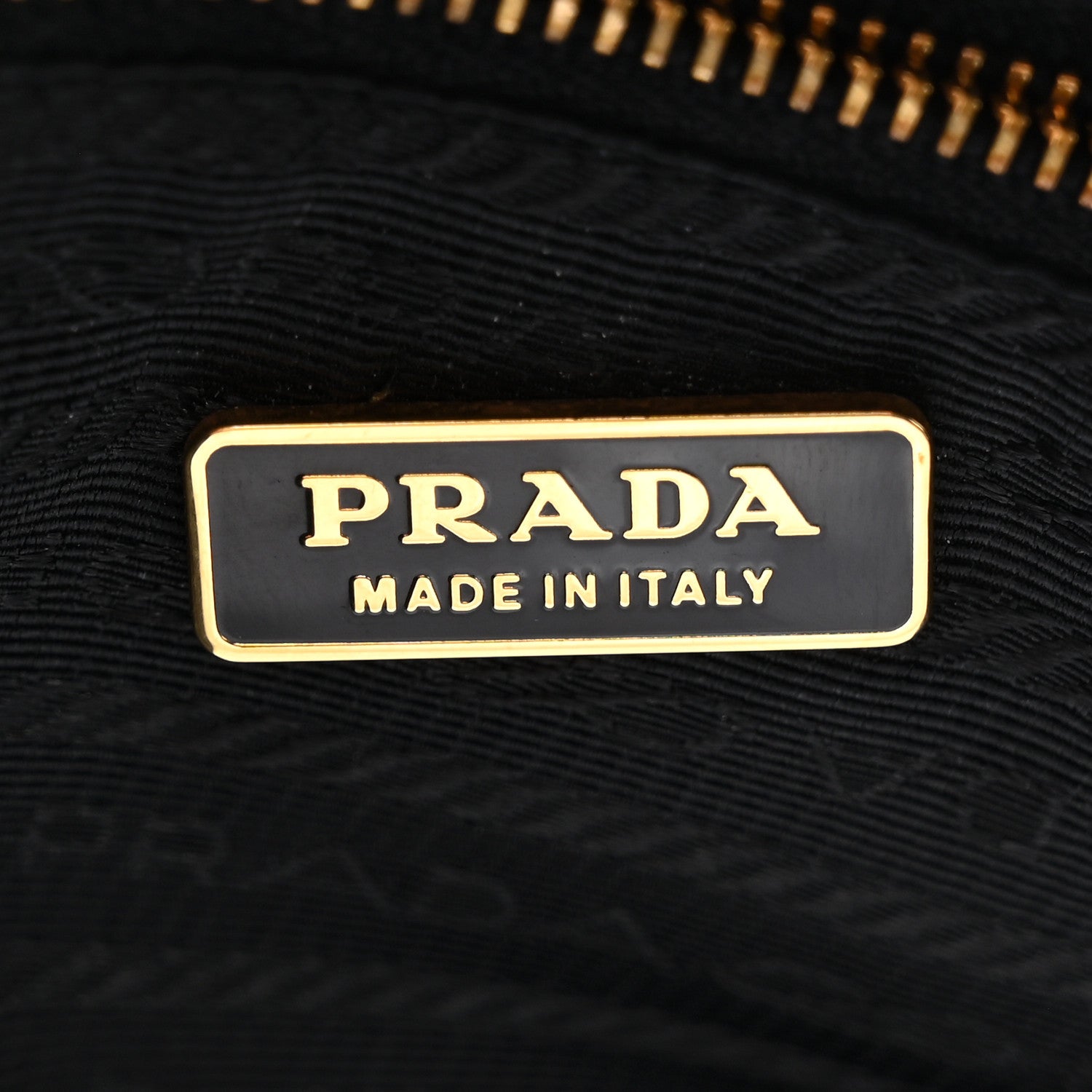 Prada Tessuto Nylon Soft Calfskin Shopping Satchel Black 6 of 9