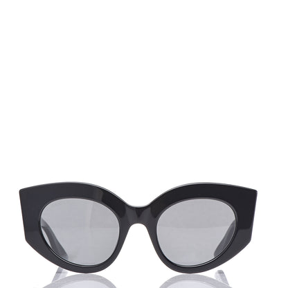 Gucci Acetate Oversized Rectangle Frame Web Sunglasses GG 0275/S Black 2 of 8