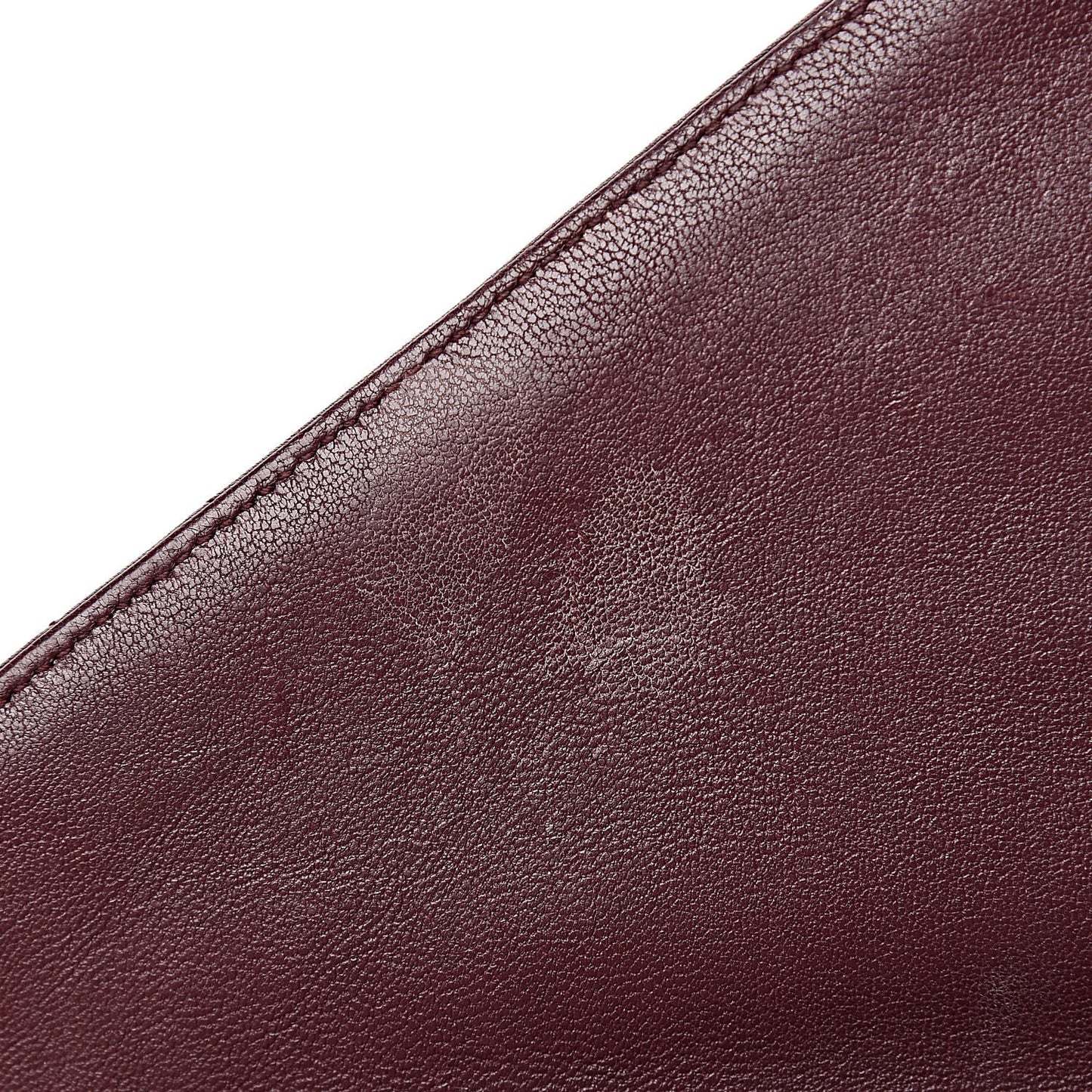Calfskin Mixed Matelasse Triquilt Large Monogram Envelope Satchel Bordeaux