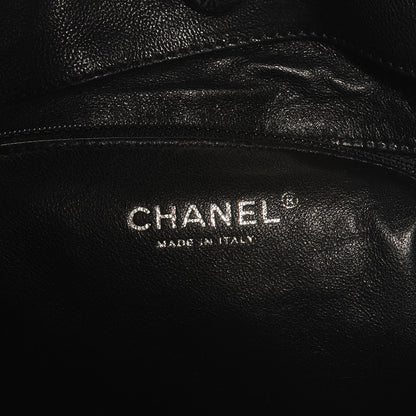 Chanel Leather Luxe Ligne Modern Chain Tote Black 6 of 7