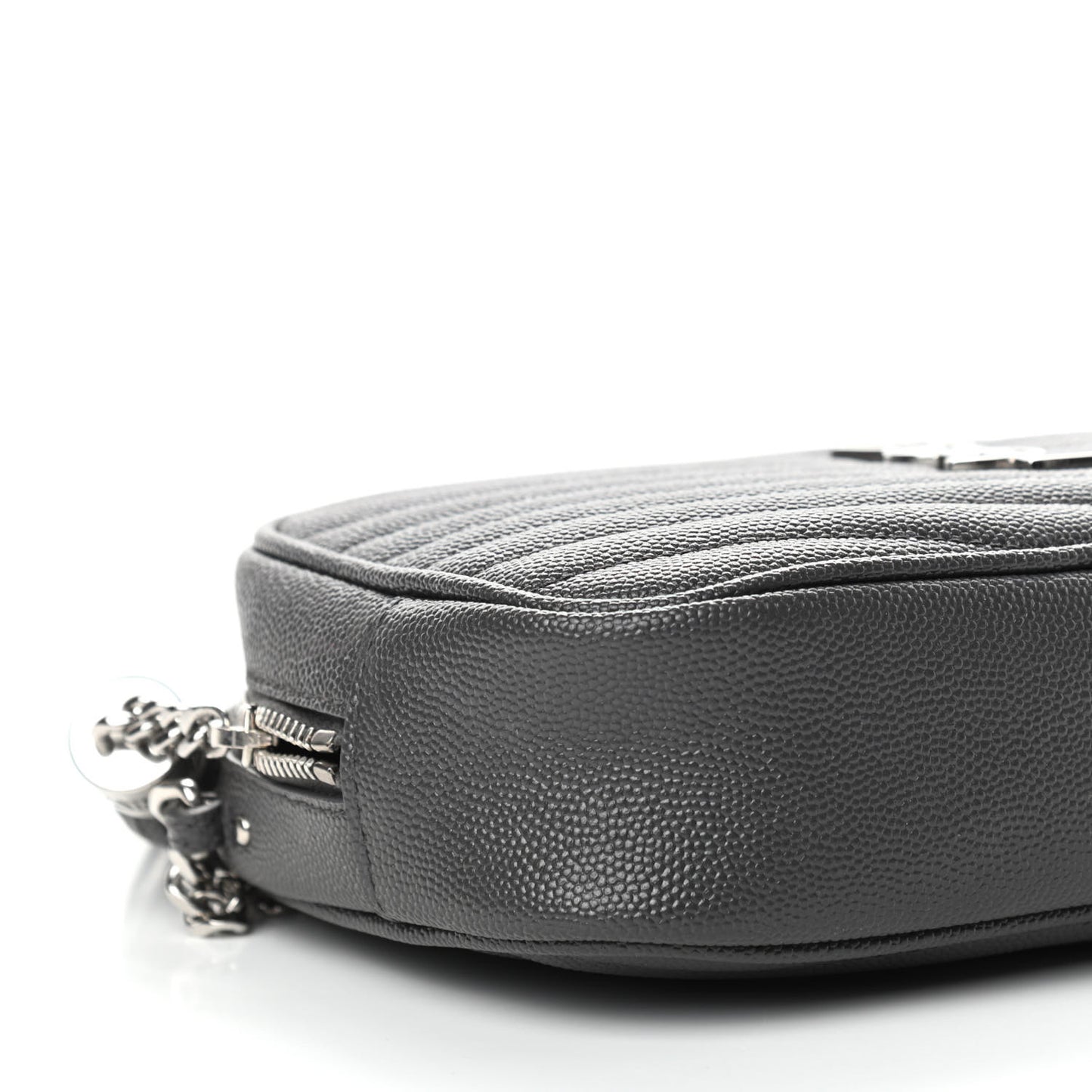 Grain De Poudre Matelasse Monogram Mini Lou Camera Bag Asphalt