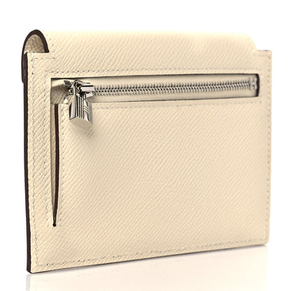 Hermes Epsom Kelly Pocket Compact Wallet Nata 3 of 9