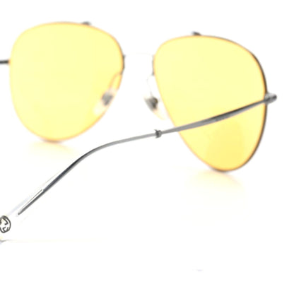 Gucci Metal Aviator GG0500S Sunglasses Yellow 3 of 7