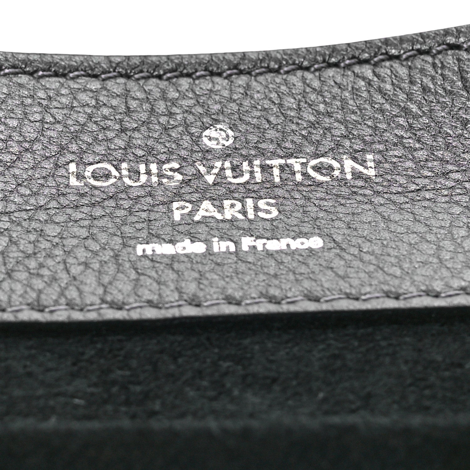 Louis Vuitton Metallic Calfskin Eyelet Lockme Backpack Black 6 of 8
