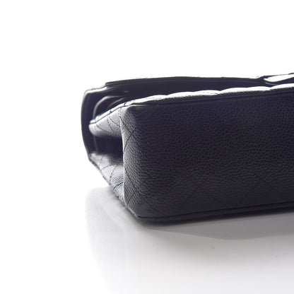 Chanel Caviar Quilted Medium Double Flap Black 5 of 9