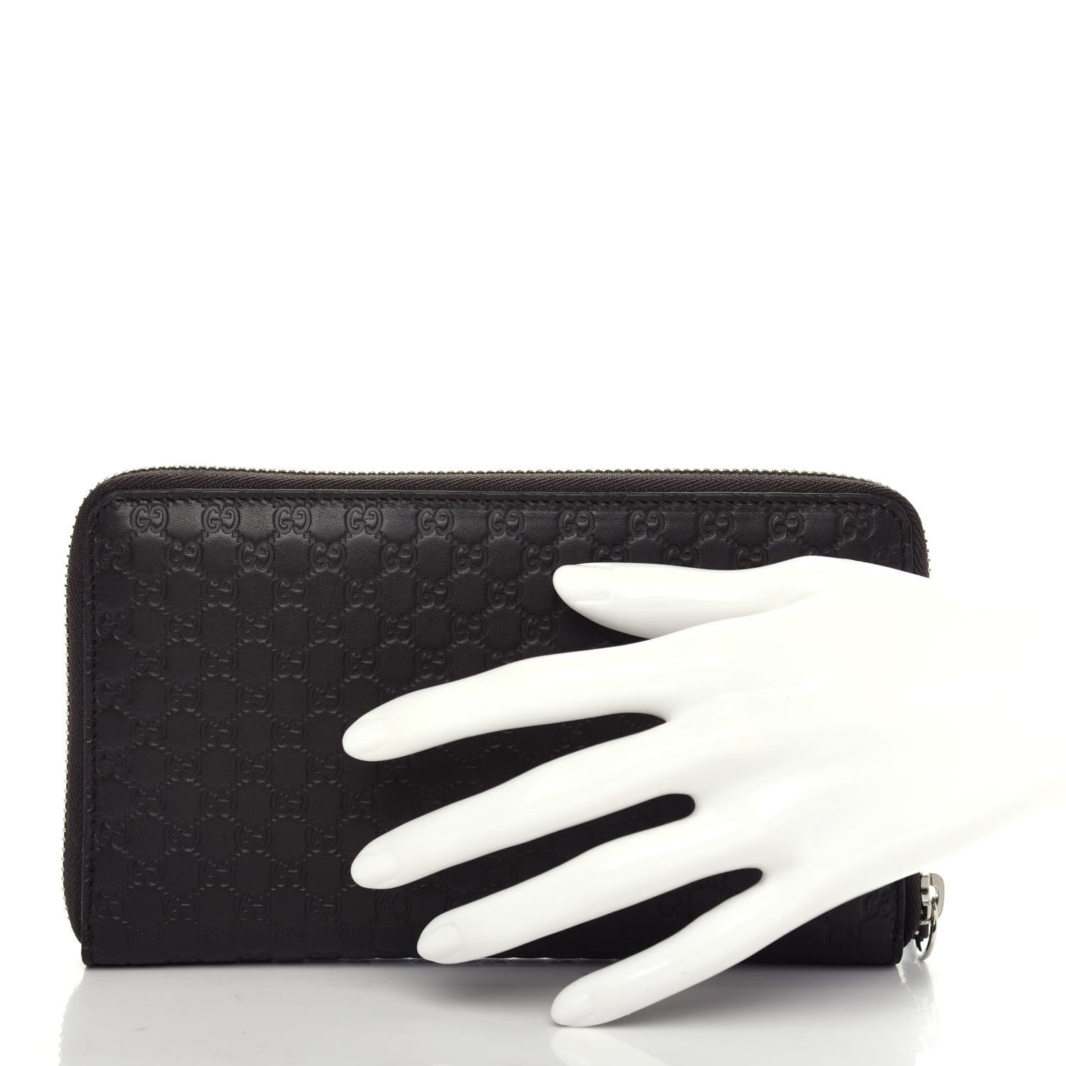 Gucci Microguccissima Large Zip Around Organizer Wallet Testa di Moro 2 of 8
