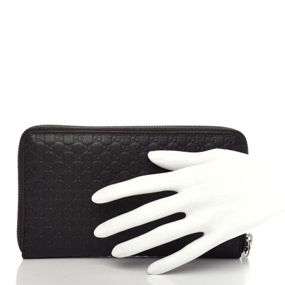 Gucci Microguccissima Large Zip Around Organizer Wallet Testa di Moro 2 of 8