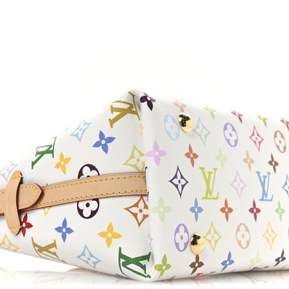 Louis Vuitton LV x TM Monogram Multicolor CarryAll PM White 9 of 11