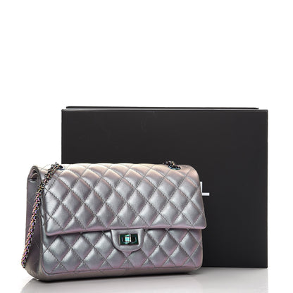 Chanel Iridescent Lambskin Quilted 2.55 Reissue 226 Flap Light Purple 10 of 10