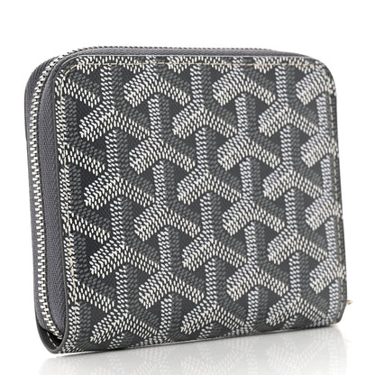 Goyard Goyardine Matignon PM Wallet Grey 3 of 6