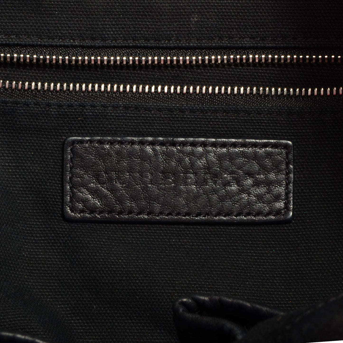 Brit Studded Calfskin Shopper Medium Black