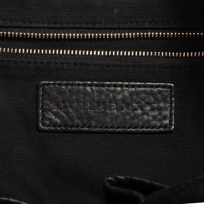 Burberry Brit Studded Calfskin Shopper Medium Black 7 of 12