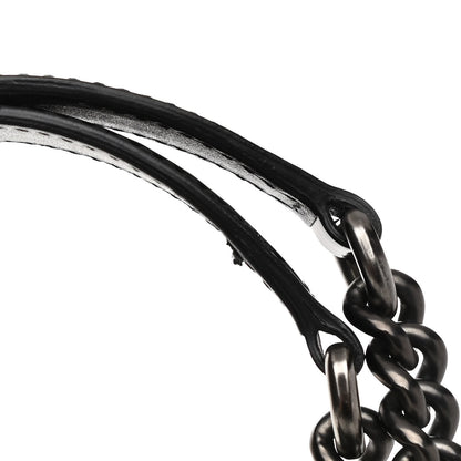 Gucci Patent Shearling Medium Soho Chain Shoulder Bag Black 14 of 14