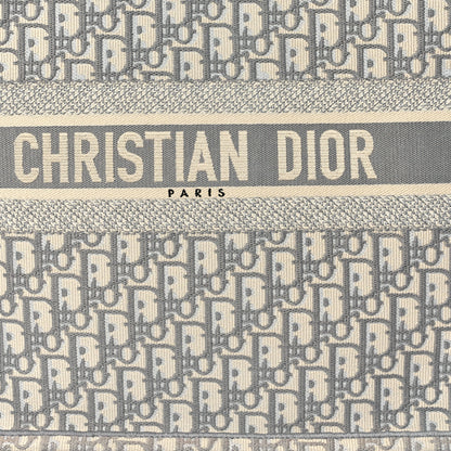 Christian Dior Oblique Large Book Tote Grey 8 of 12