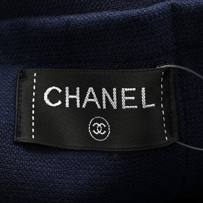 Chanel Terry Cotton CC Beach Tote Towel Set Blue 7 of 12