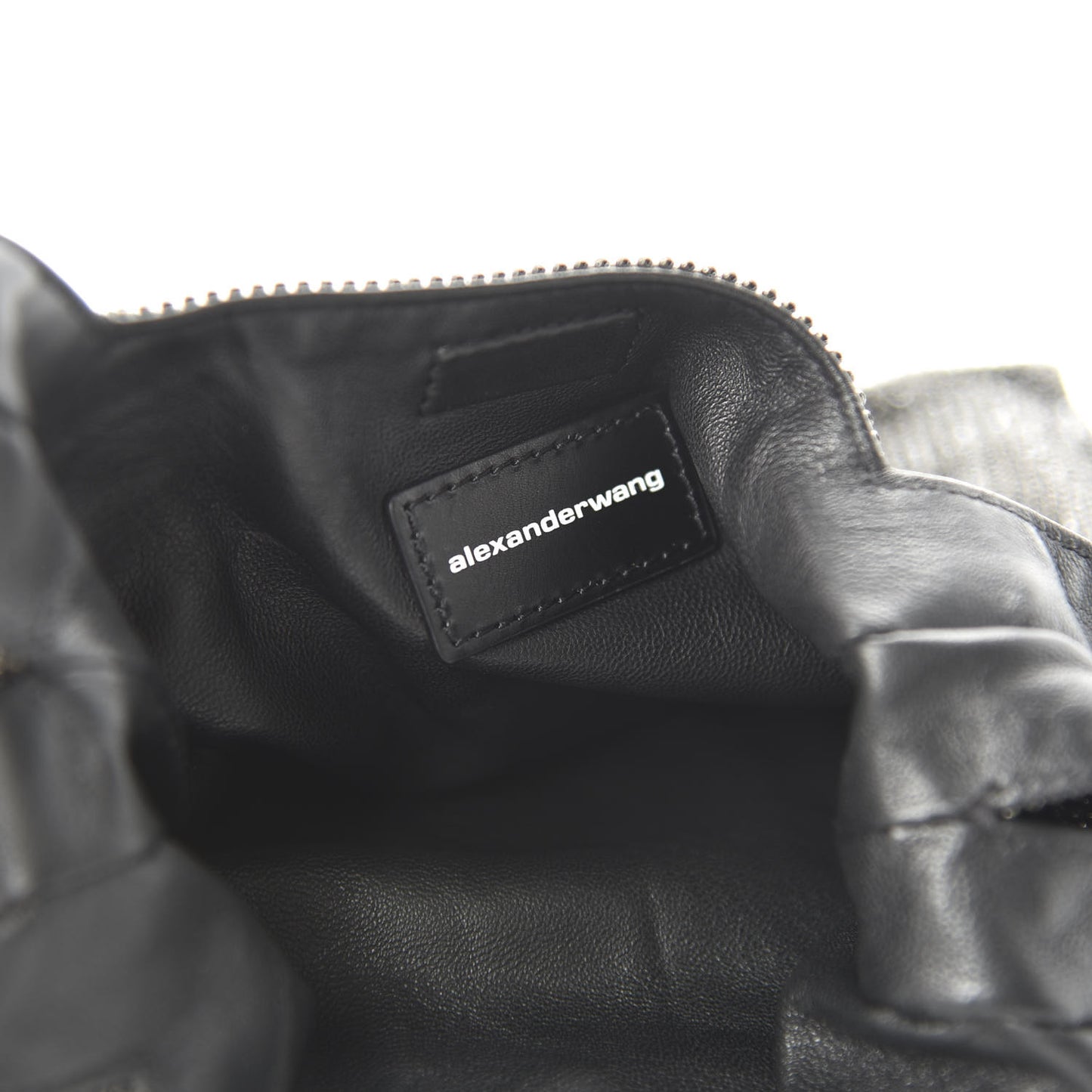 Crystal Mini Wanglock Shopper Black