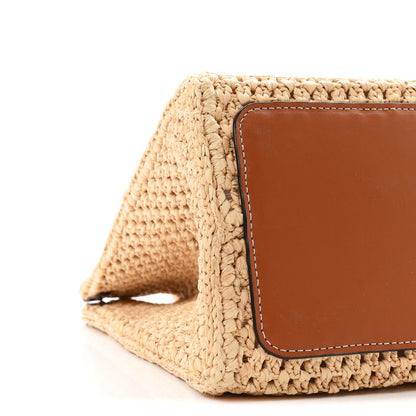 Louis Vuitton Raffia Calfskin By The Pool OnTheGo MM Natural 14 of 17