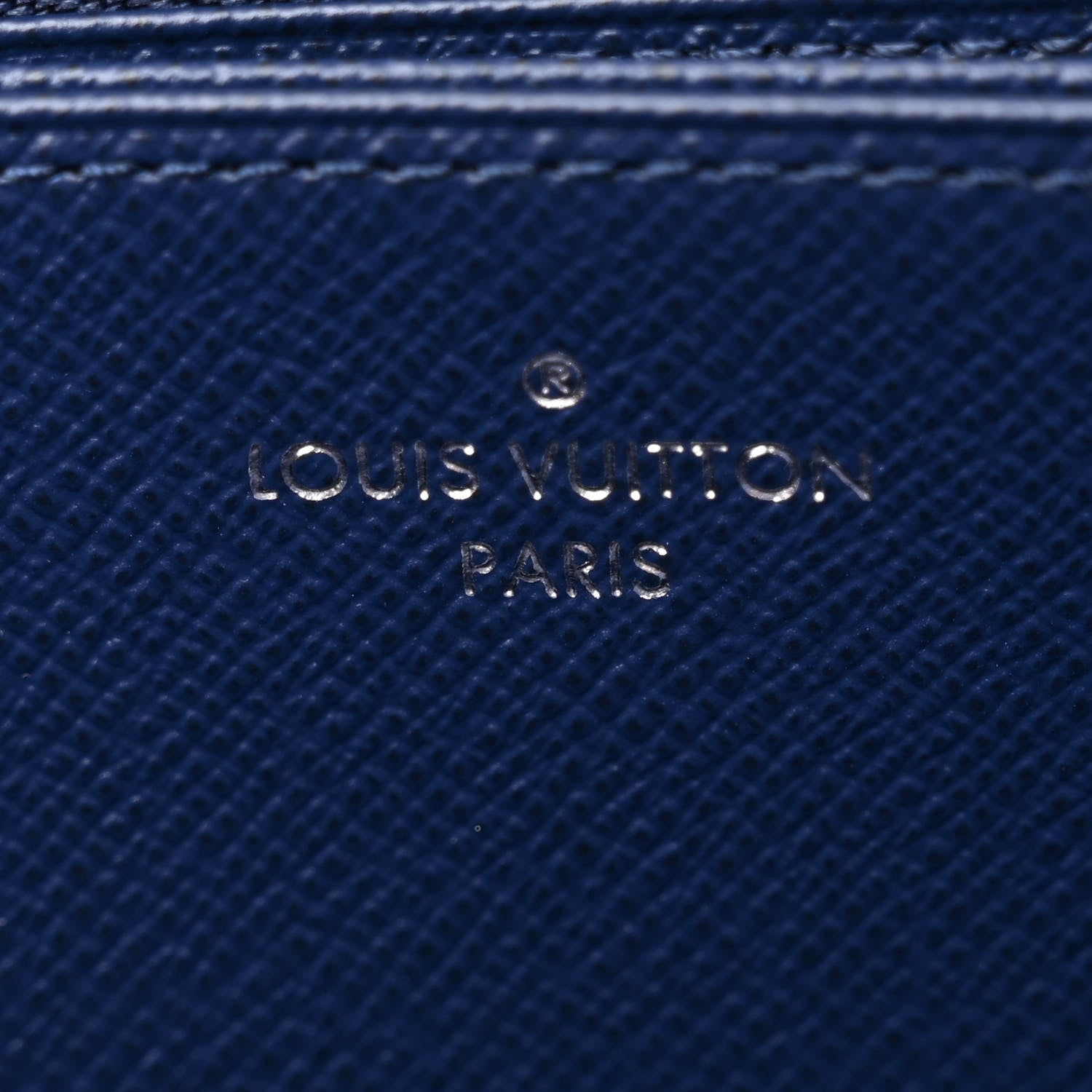 Louis Vuitton Monogram Escale Zippy Wallet Blue 6 of 8