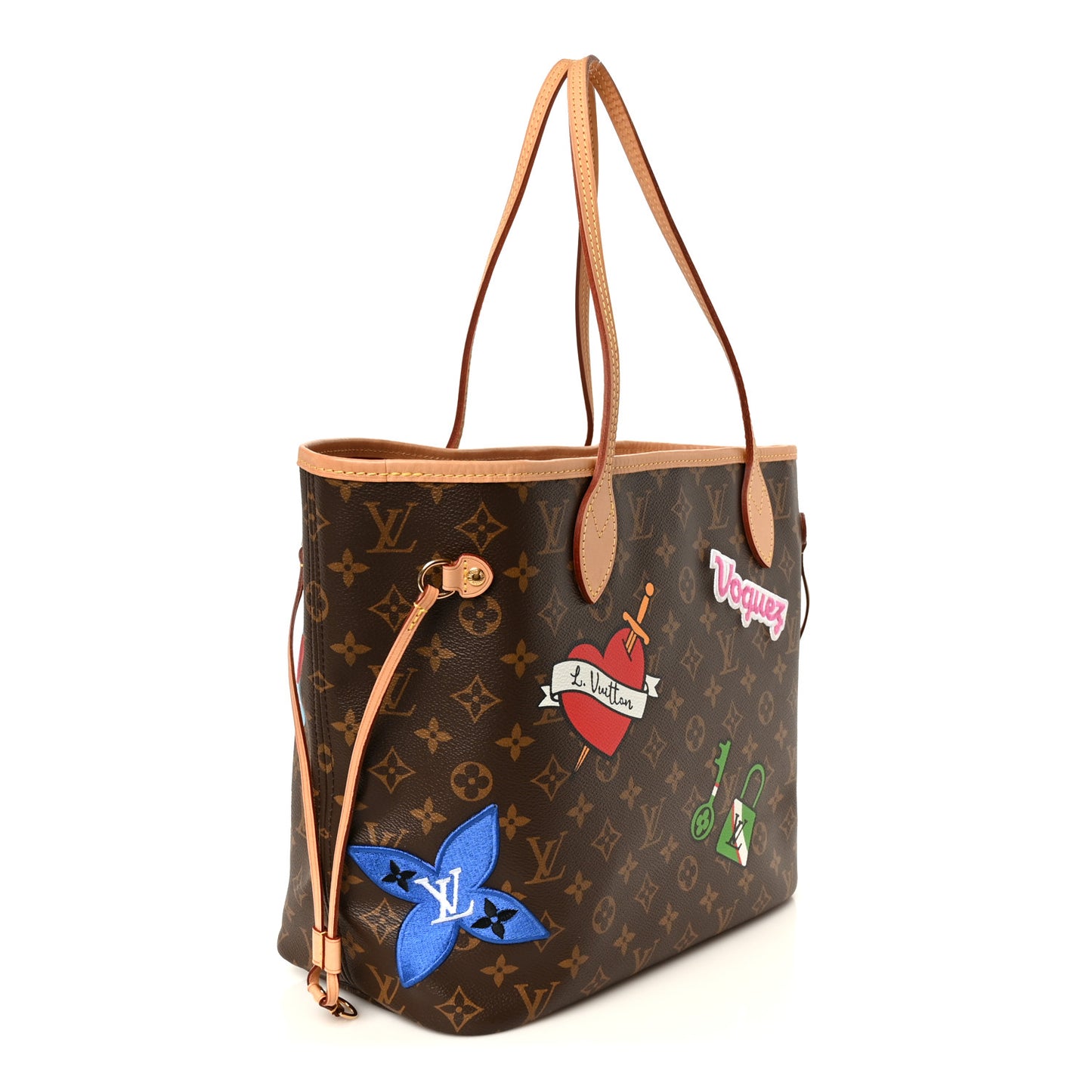 Monogram Travel Stickers Neverfull MM