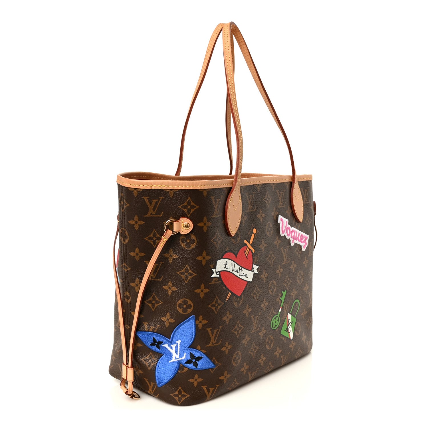 Louis Vuitton Monogram Travel Stickers Neverfull MM 4 of 14