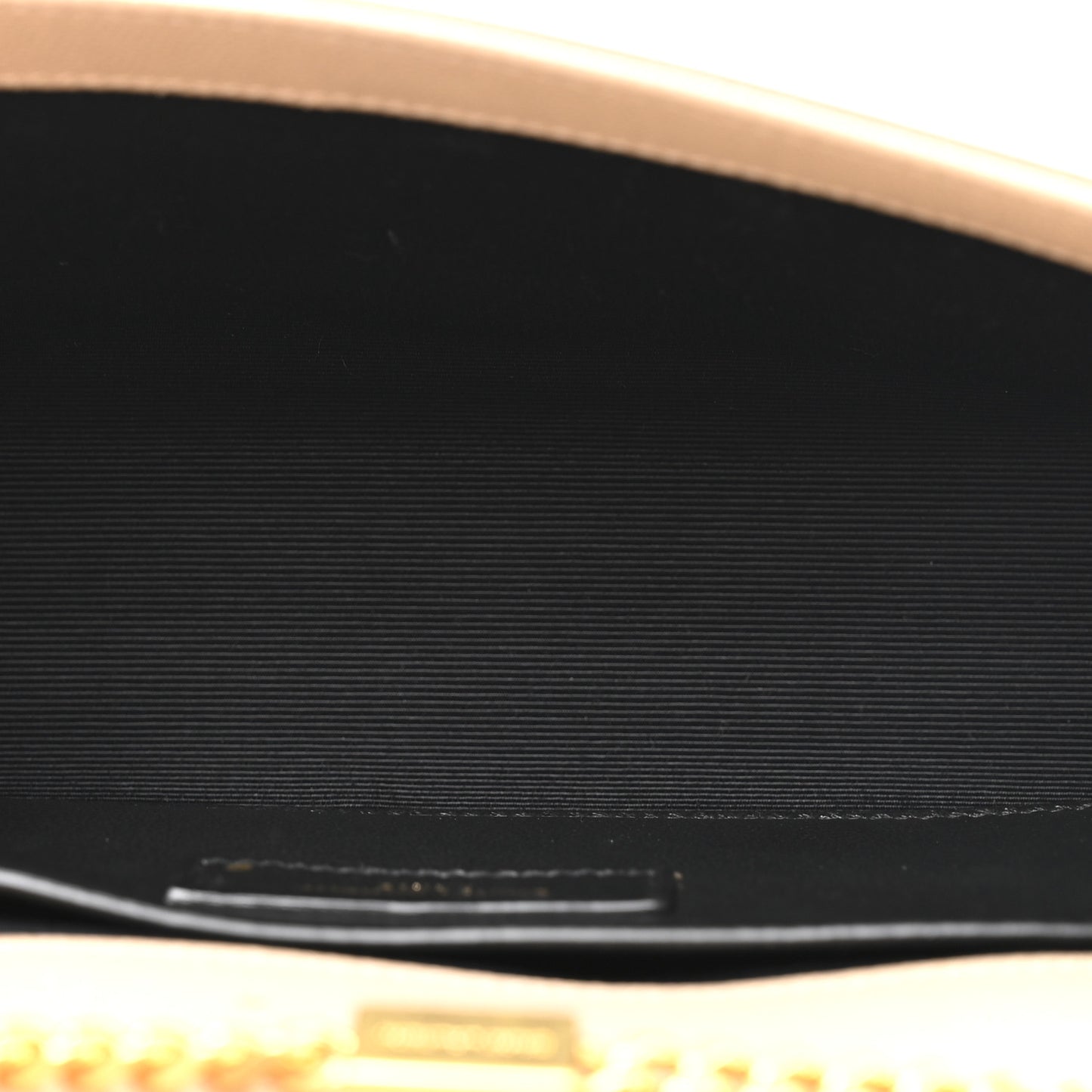 Grain De Poudre Small Monogram Kate Satchel Dark Beige