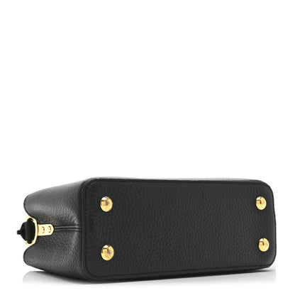 Louis Vuitton Taurillon Mini Capucines Black 4 of 10
