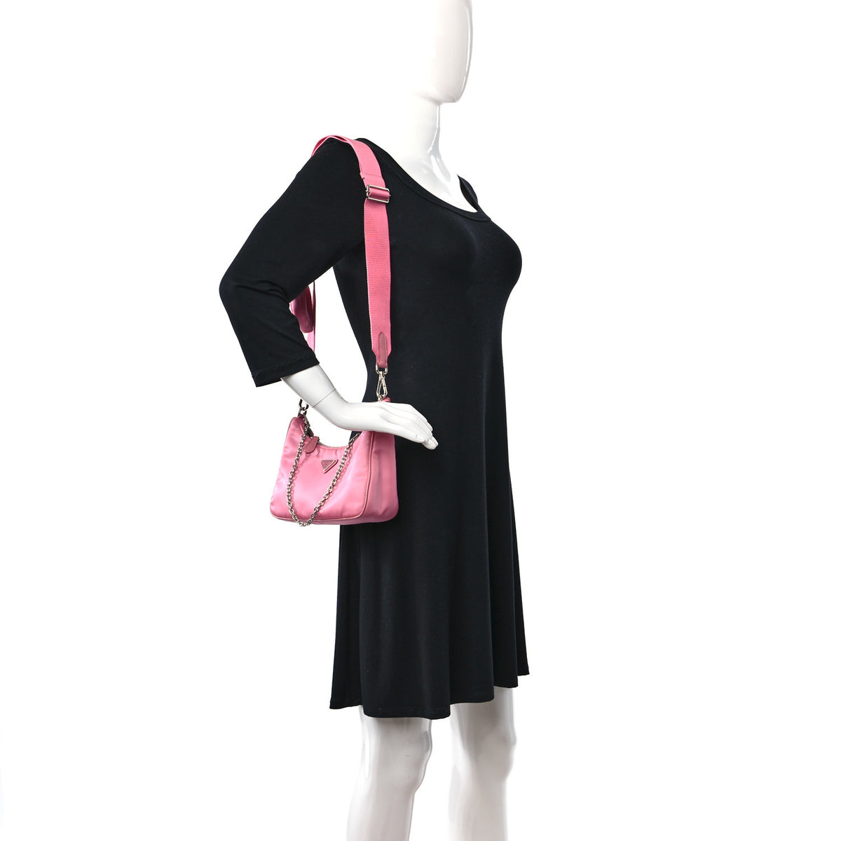 Nylon Re-Edition 2005 Shoulder Bag Begonia