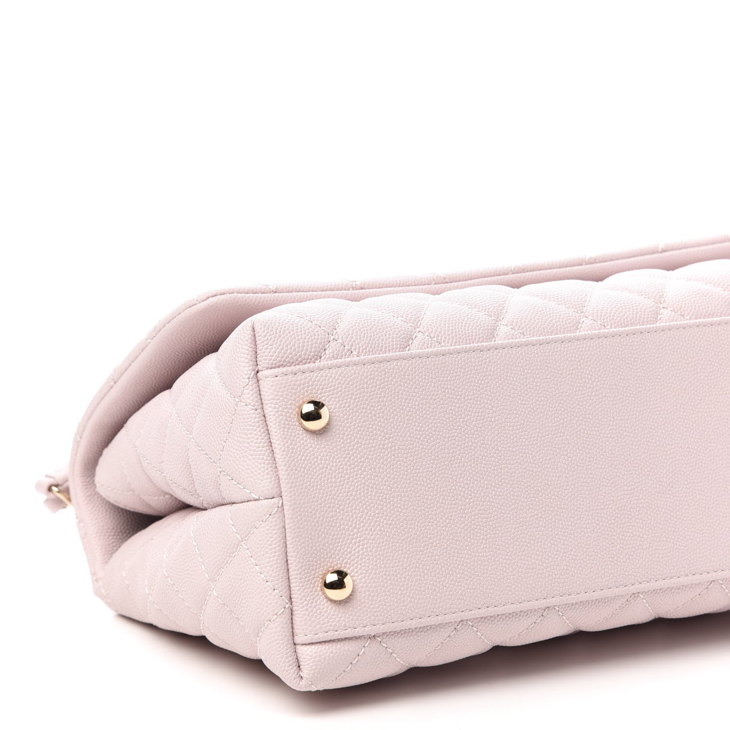 Chanel Caviar Quilted Small Coco Handle Flap Lilas Lilac 6 of 11