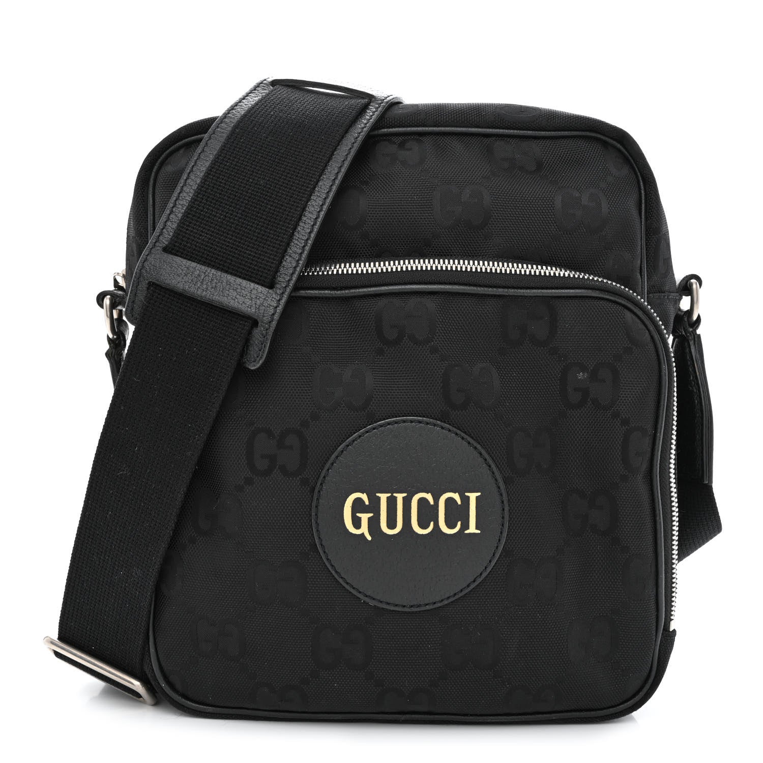 Gucci Econyl Nylon Monogram Off The Grid Messenger Black 1 of 13
