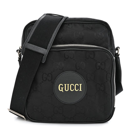 Gucci Econyl Nylon Monogram Off The Grid Messenger Black 1 of 13