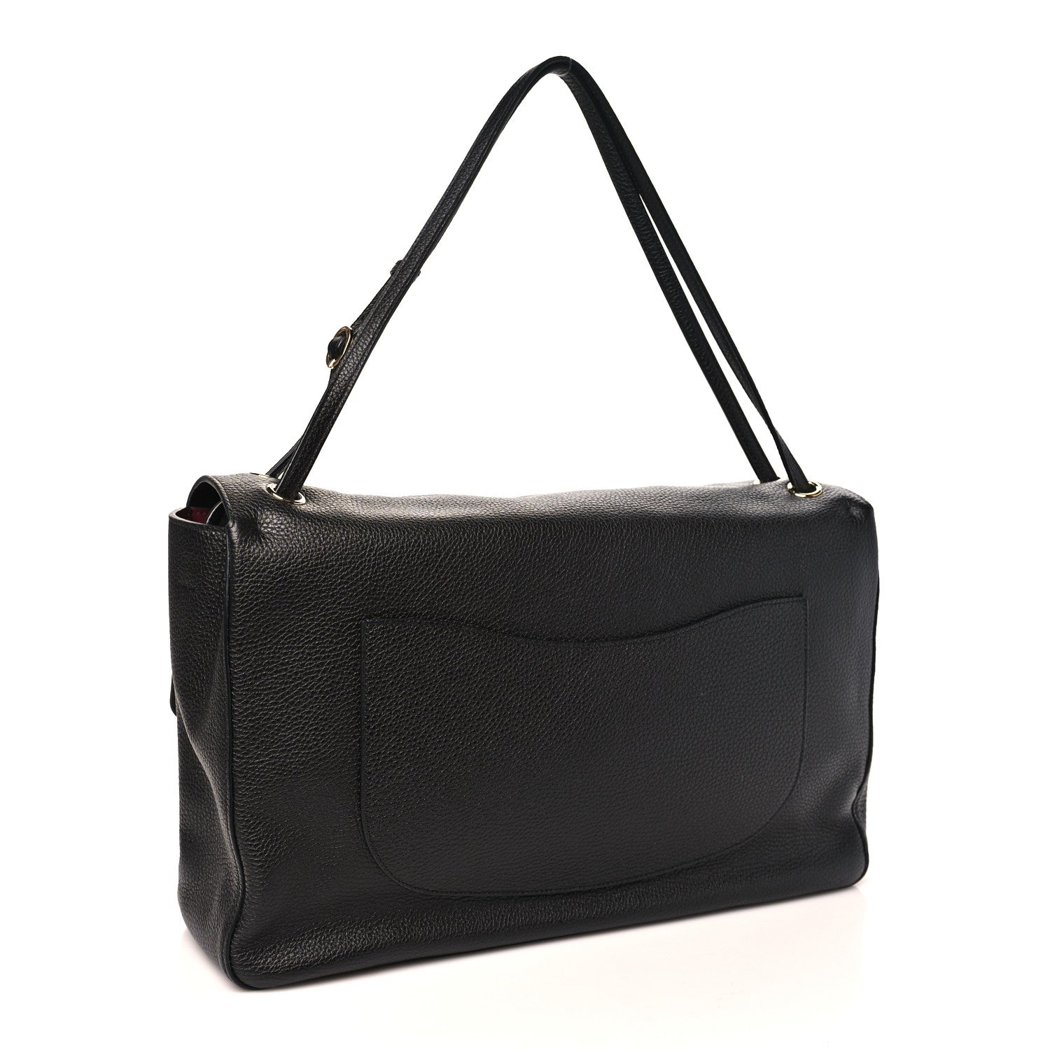 Chanel Grained Calfskin Souplissimo Maxi Flap Black 2 of 9