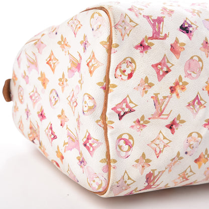 Louis Vuitton Watercolor Aquarelle Speedy 35 White 21 of 24