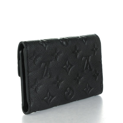 Louis Vuitton Empreinte Compact Curieuse Wallet Black 3 of 7