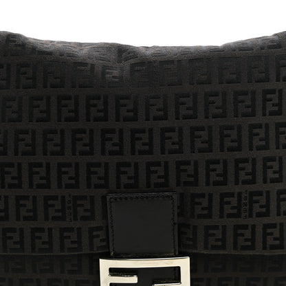 Fendi Zucchino Mama Baguette Black Moro 6 of 8