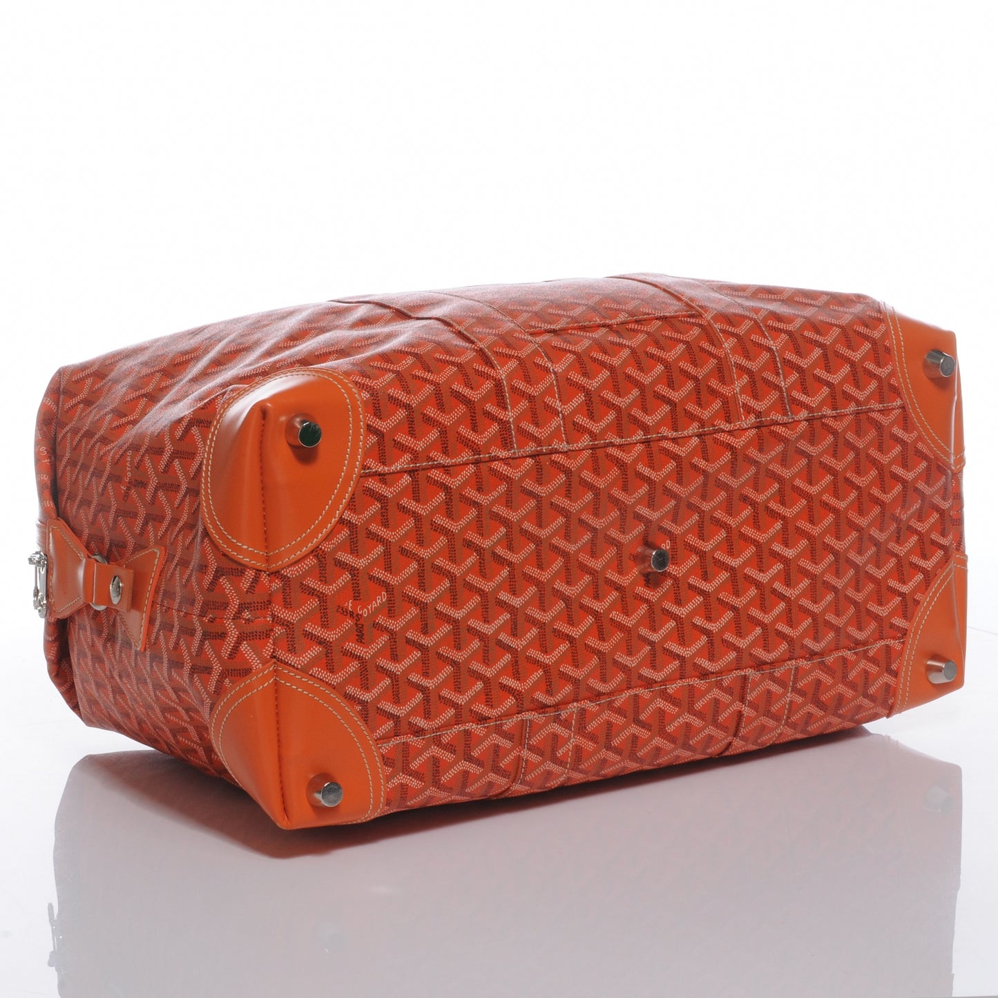 Goyardine Boeing 45 Carry On Orange
