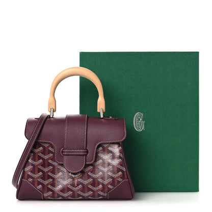 Goyard Goyardine Mini Saigon Burgundy 10 of 10