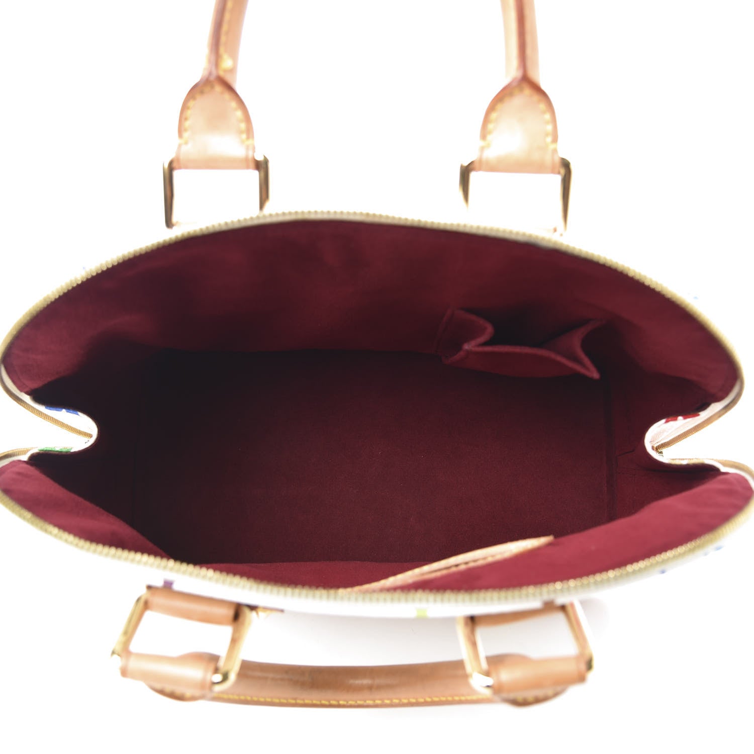 Louis Vuitton Monogram Multicolor Alma White 5 of 10