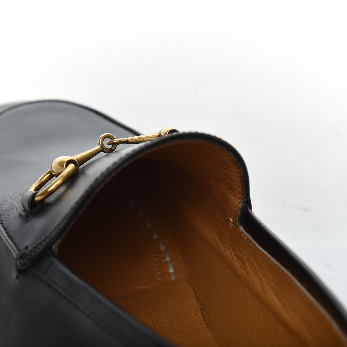 Calfskin Womens Jordaan Loafers 37.5 Black