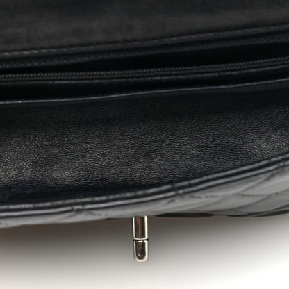 Chanel Patent Calfskin Quilted Mini Rectangular Flap Black 5 of 10