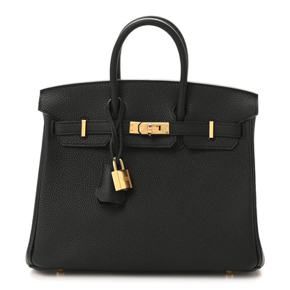 Hermes Togo Birkin 25 Black 1 of 11