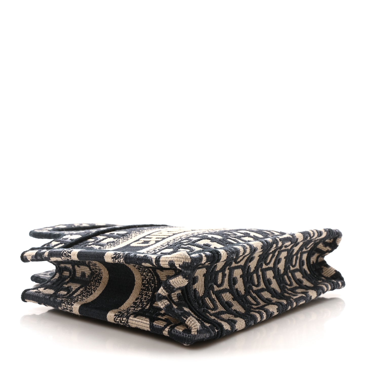 Oblique Mini Book Tote Blue Multicolor