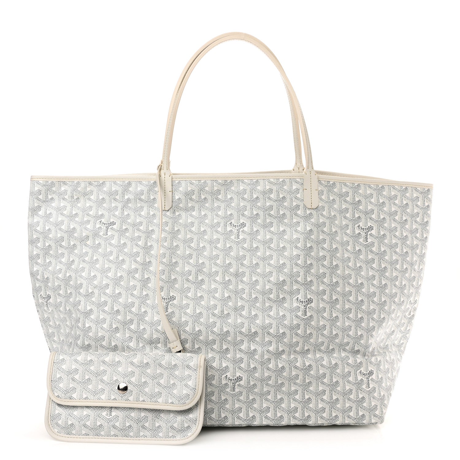 Goyard Goyardine Saint Louis GM White 1 of 10